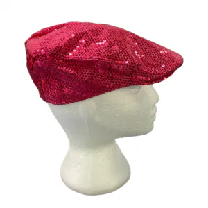 Sequin Page Boy Hat 7