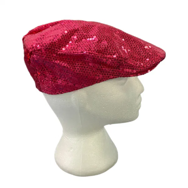 Sequin Page Boy Hat 7