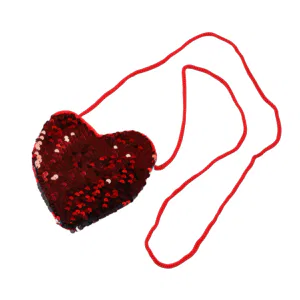 Sequin Heart Purse 5