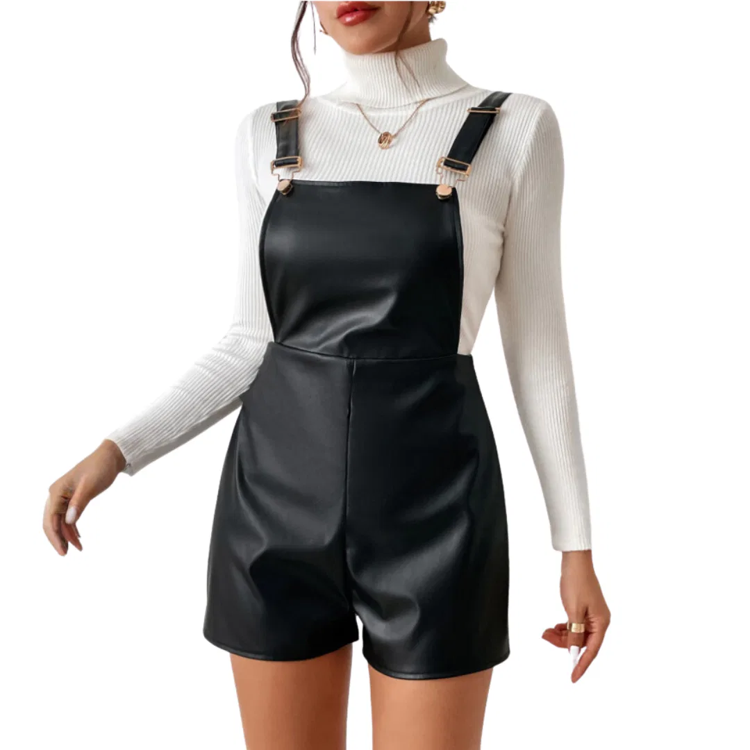 Matte Patent Leather Overalls 5 Matte Patent Leather Overalls 5