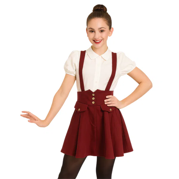 Red Patent Corset Crop 3