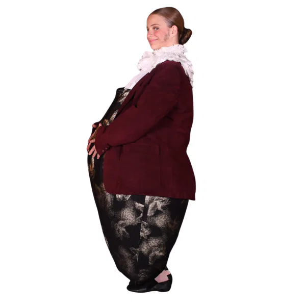 Brown Velvet Track Pants 3