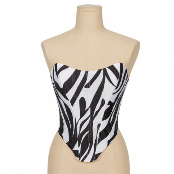 Zebra Print Corset 4