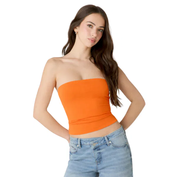 “Contour Classic Tube Top” – Orange 8