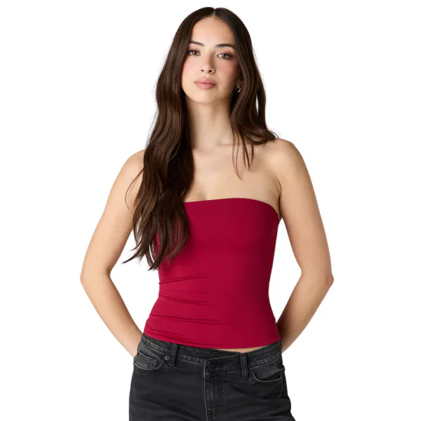 “Contour Classic Tube Top”- Red 8