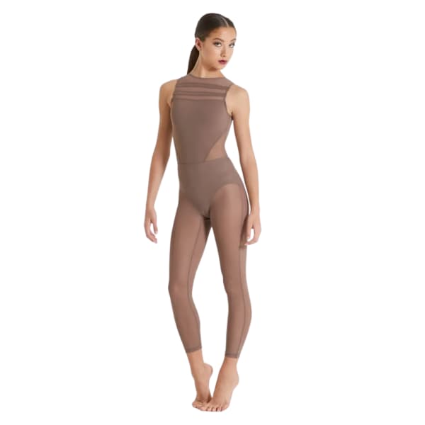 “Open Back Mesh Unitard” 78