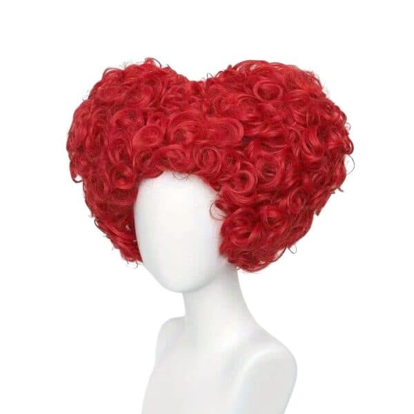 “Red Queen” Heart-Shaped Wig 3