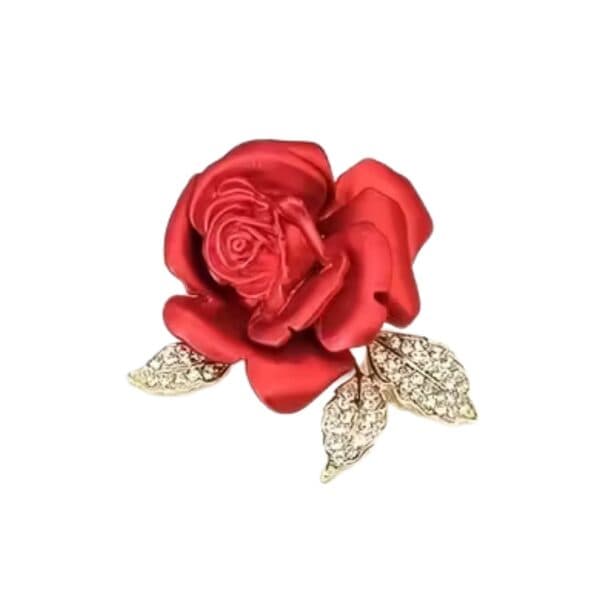 Red Flower Headwrap 3