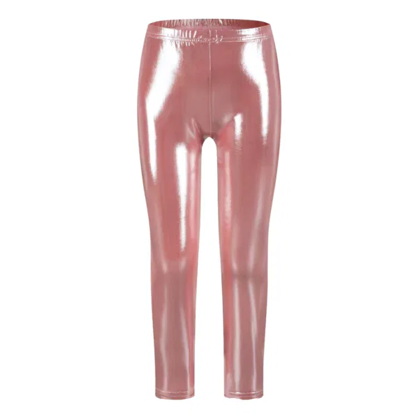 Metallic Leggings – Light Pink 3