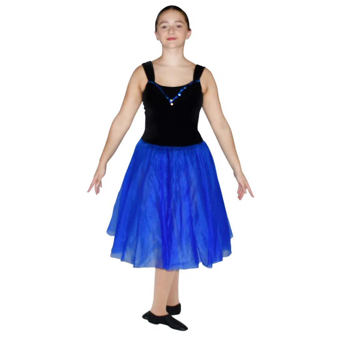 Blue and Black Ballet Dress 5 Blue and Black Ballet Dress 5