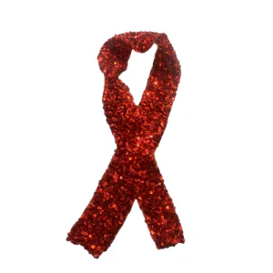 Red Sequin Hair Tie 5