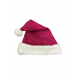 Santa Hats – Pink Sequin 5