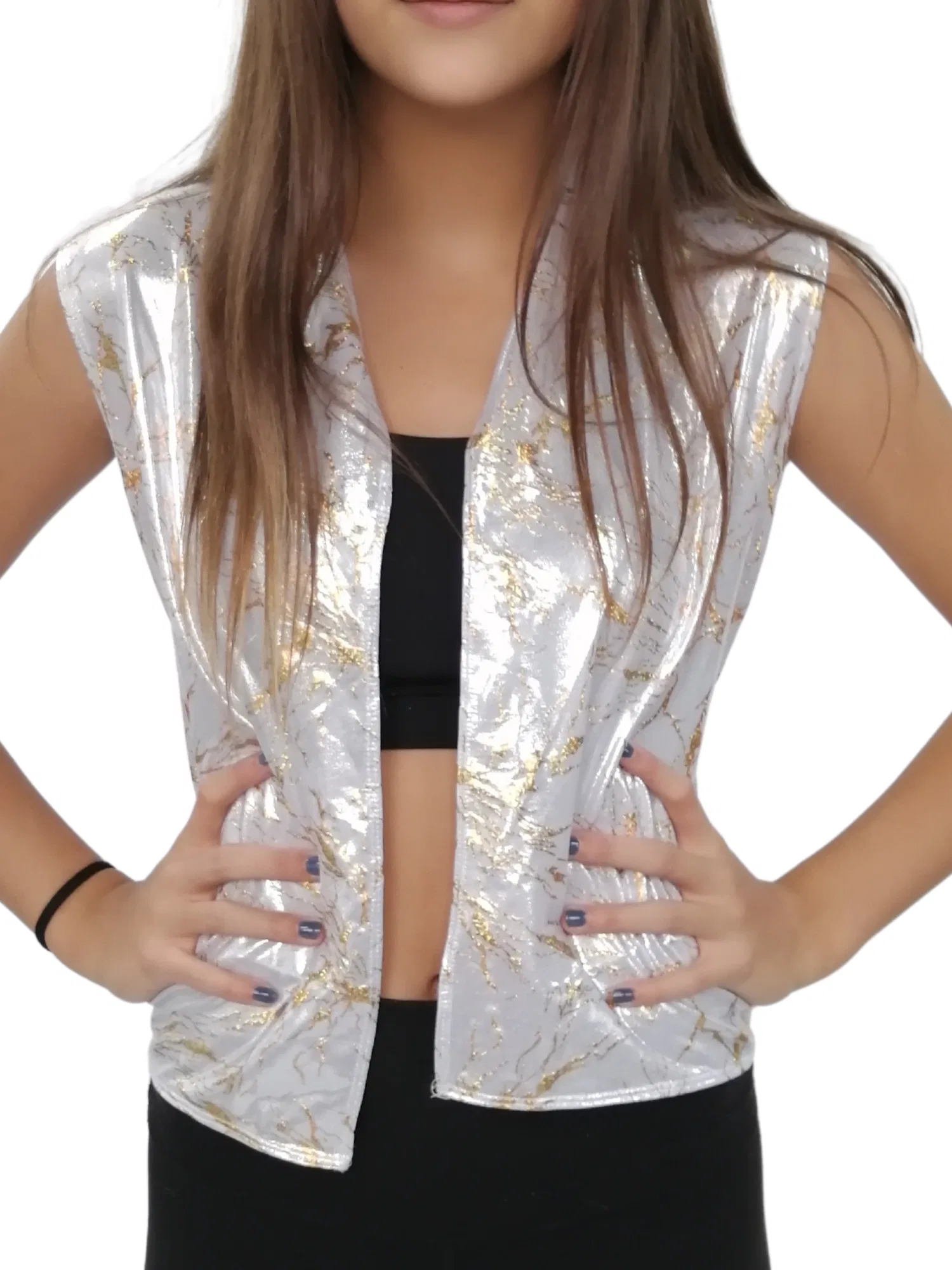 Metallic Lightning Vest 8 Metallic Lightning Vest 8