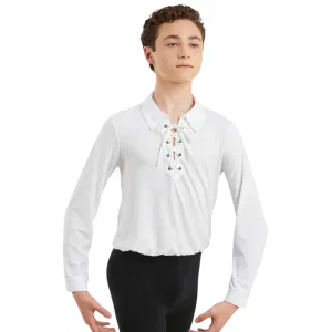 Boys Laced Ballet Shirt 6