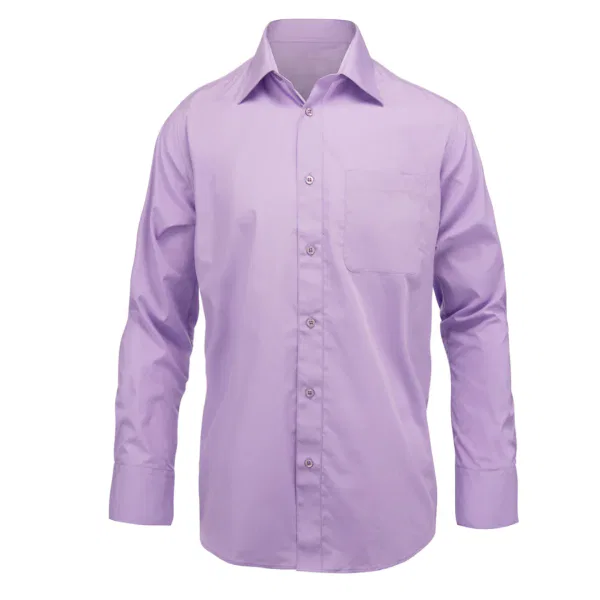 Button Up Dress Shirt – Mauve 6