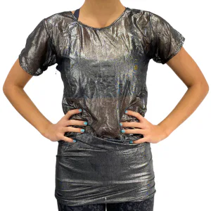 Silver Illusion Mesh Tee 6