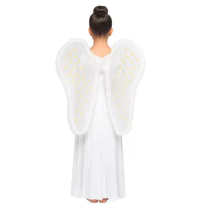 Large White Angel Wings 3