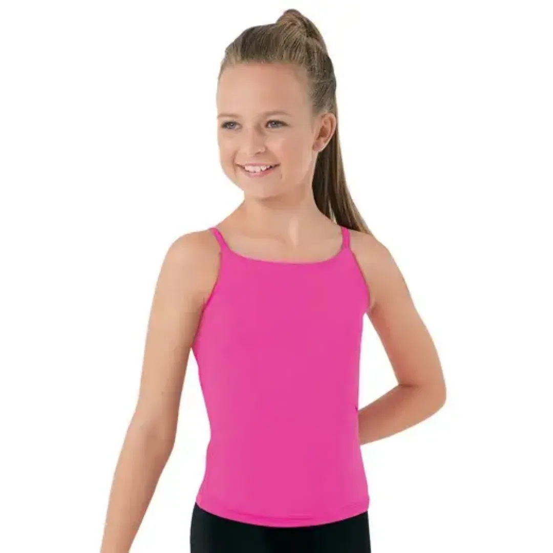 “Matte Nylon Camisole Top” – Neon Pink 6 “Matte Nylon Camisole Top” – Neon Pink 6