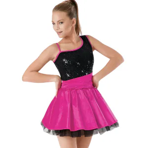 “One Shoulder Satin Dress” 8