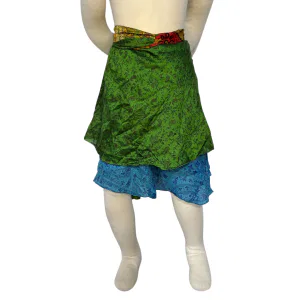 Blue Wrap Skirt 10