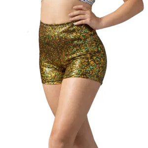 Hot Shorts – Gold Holographic Foil 6