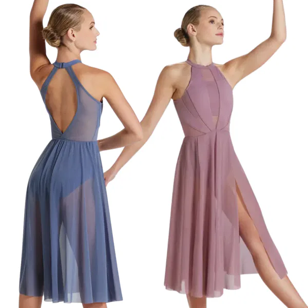“High Neck Halter Dress” 11