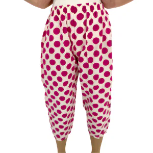 Bloomer Pants – Pink Polka Dot 8