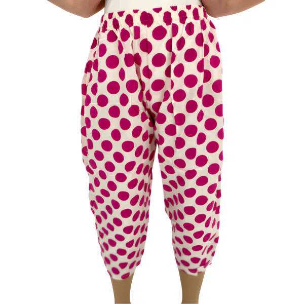 Bloomer Pants – Pink Polka Dot 8