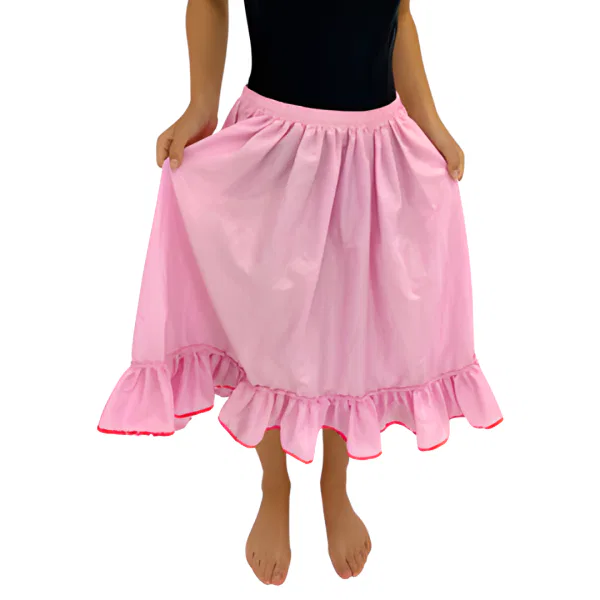 Pink Cotton Skirt 6