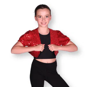 Red Sequin Jacket 6