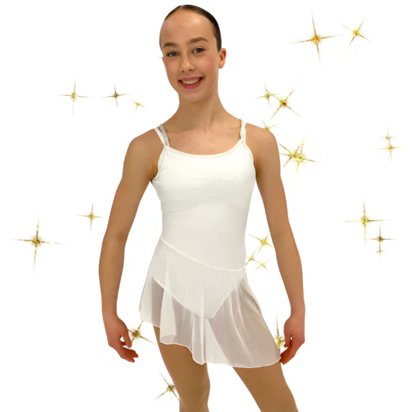 White Skater Dress 4