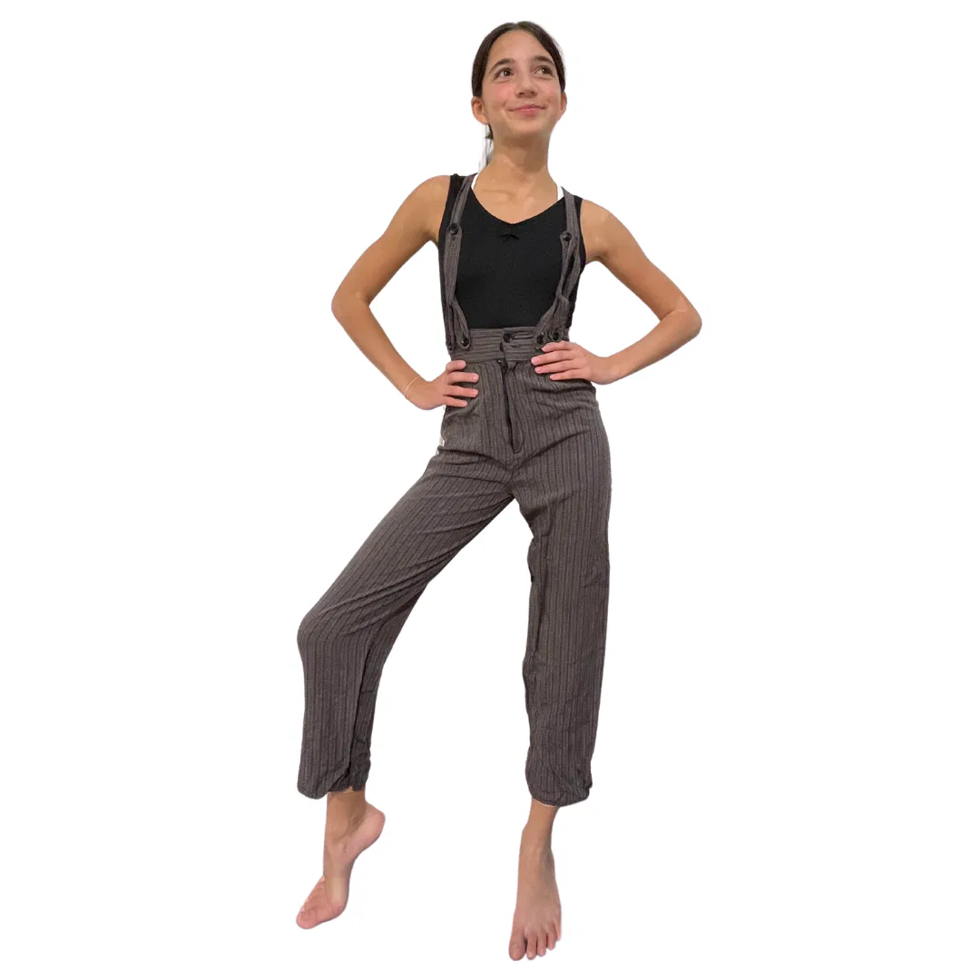 Brown Pinstriped Pants 9 Brown Pinstriped Pants 9