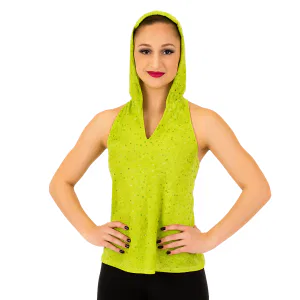 Green Sleeveless Hoodie 6