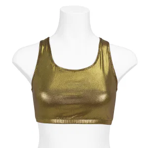 Gold Racerback Bra 6