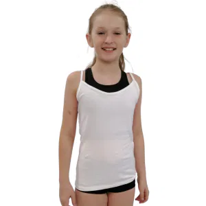 White Spaghetti Strap Tank 7