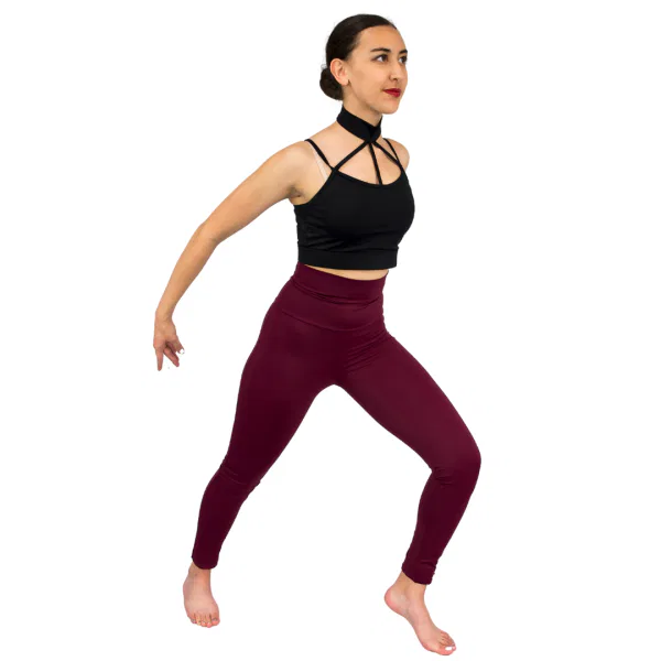 Metallic Fleck Cropped Tee 4