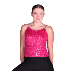 “Pound The Alarm” – Pinch Front Sequin Tank 13
