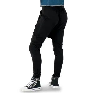 “Skinny Cotton Harem Pant” – Black 10