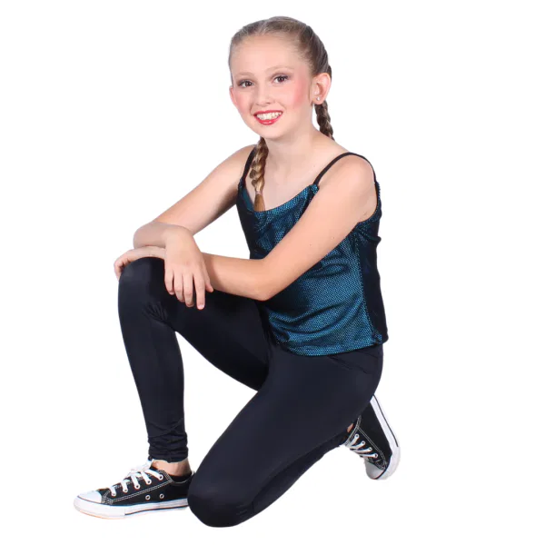 Blue Mesh Tank Top 13
