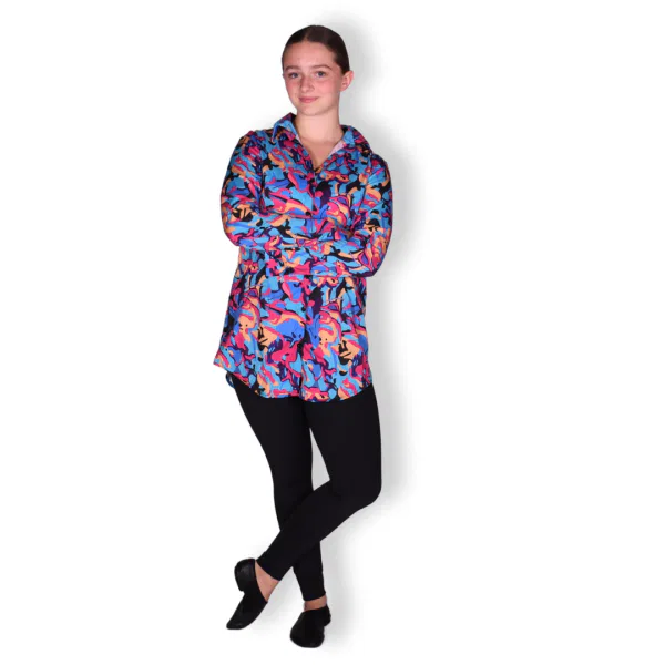 Patterned Button Up Shirt 10