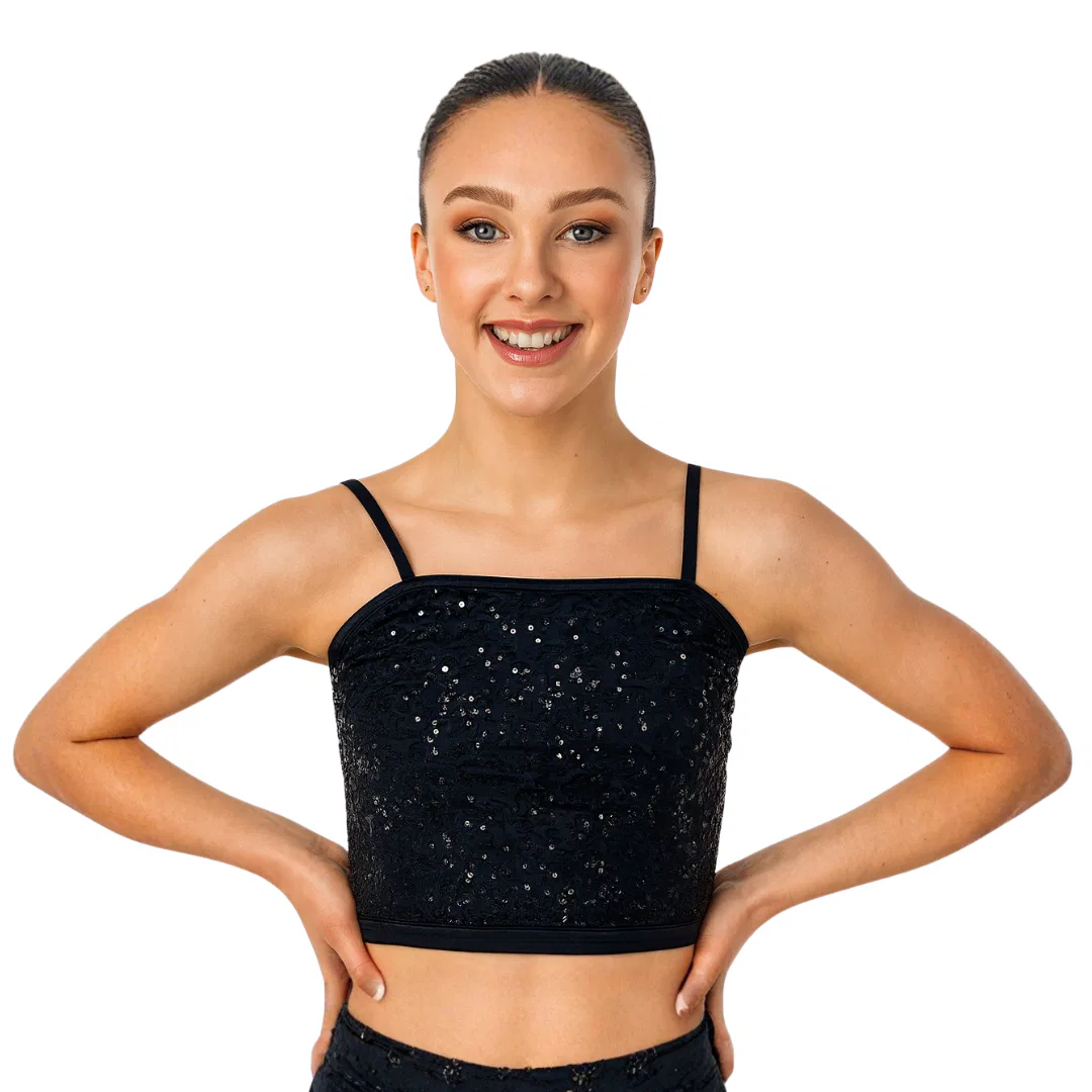 “All Fired Up” Sequin Crop Top 8 “All Fired Up” Sequin Crop Top 8