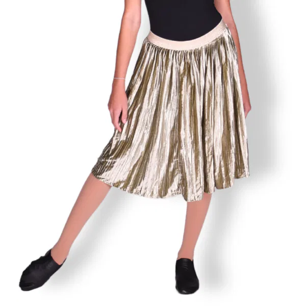 Olive Velvet Skirt 9