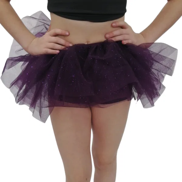 Purple Glitter Tutu 7