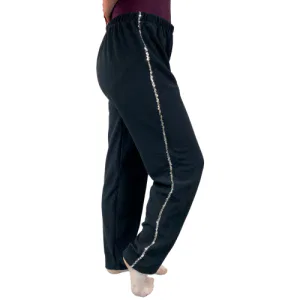 Black Pants with Silver Stripe 6
