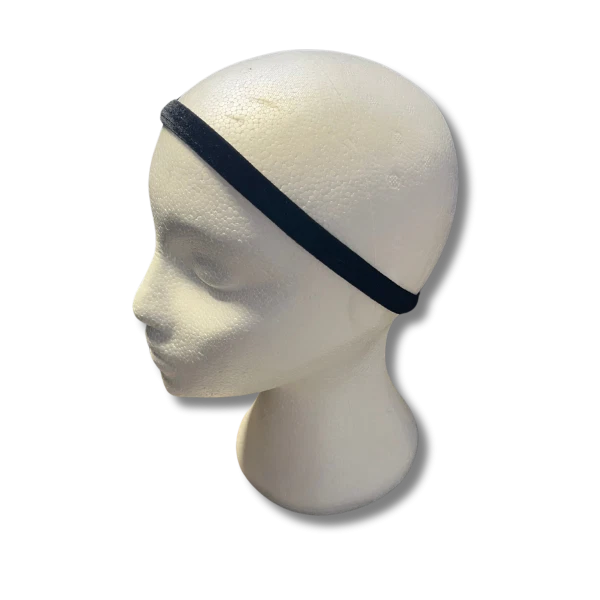 Black Velvet Headband 3