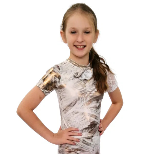 “Metallic High Neck Bra Top” 3