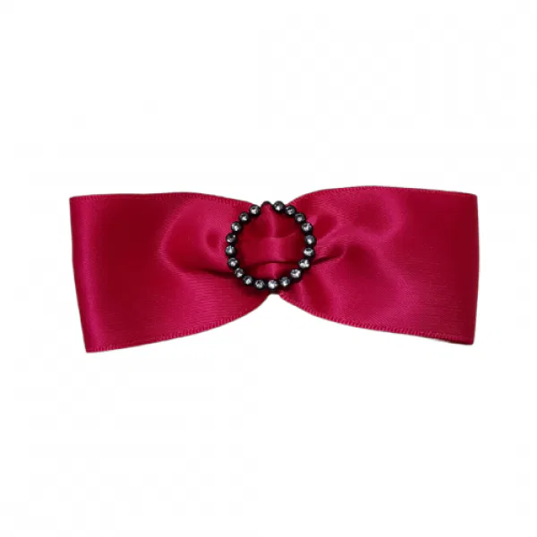 Sparkly Blue Bow Headband 2