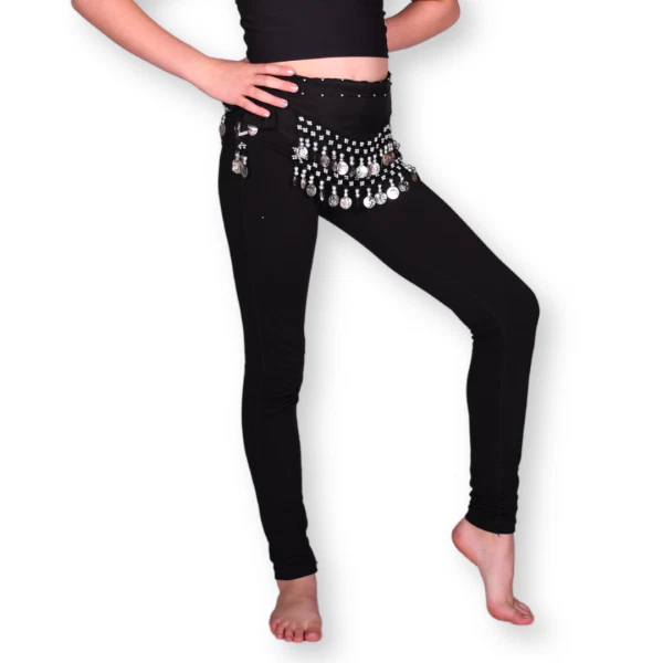 Black Belly Dancing Skirt 4