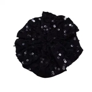 Black Sequin Hair Clip 5