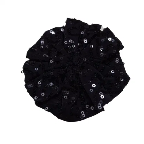 Black Sequin Hair Clip 6 Black Sequin Hair Clip 6